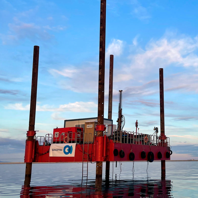 Geotecnia Puerto de Barcelona