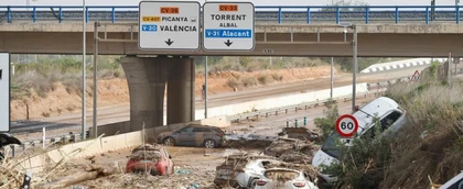 Rehabilitación de la carretera CV-36 tras la DANA